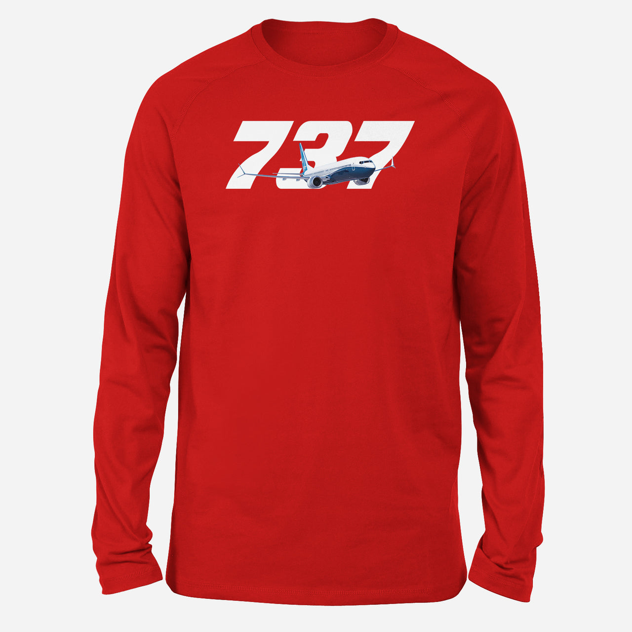 Super Boeing 737 Designed Long-Sleeve T-Shirts