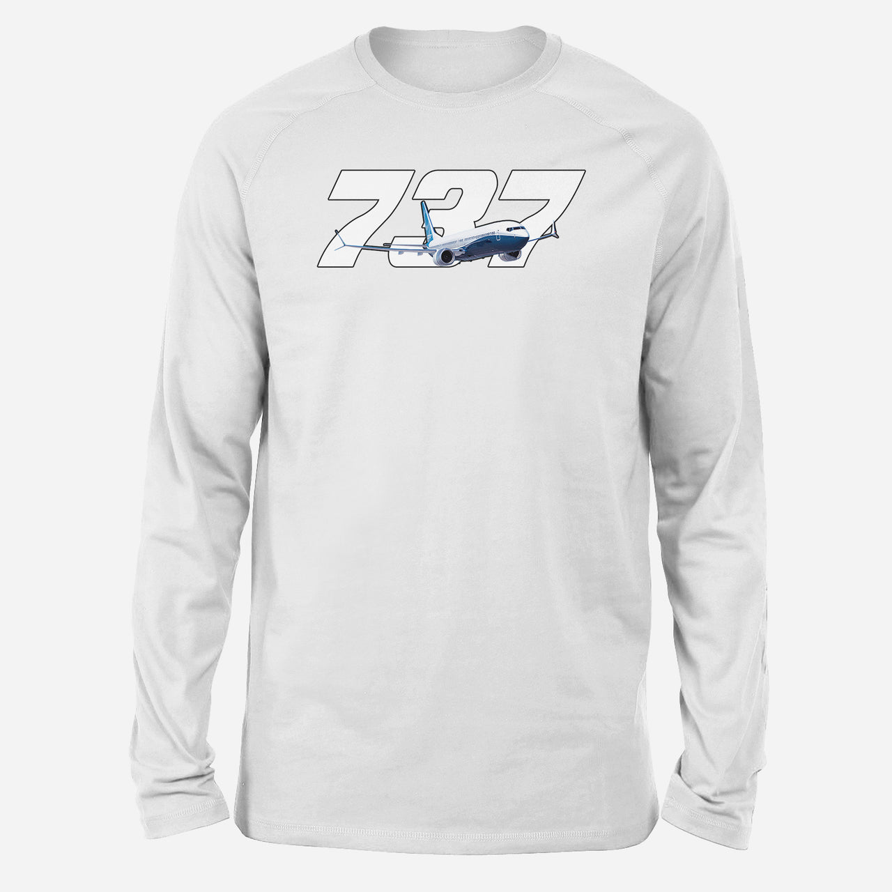 Super Boeing 737 Designed Long-Sleeve T-Shirts