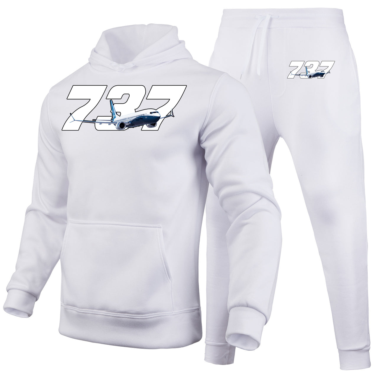 Super Boeing 737 Designed Hoodies & Sweatpants Set