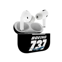 Thumbnail for Super Boeing 737+Text Designed AirPods  Cases