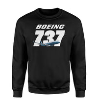 Thumbnail for Super Boeing 737+Text Designed Sweatshirts