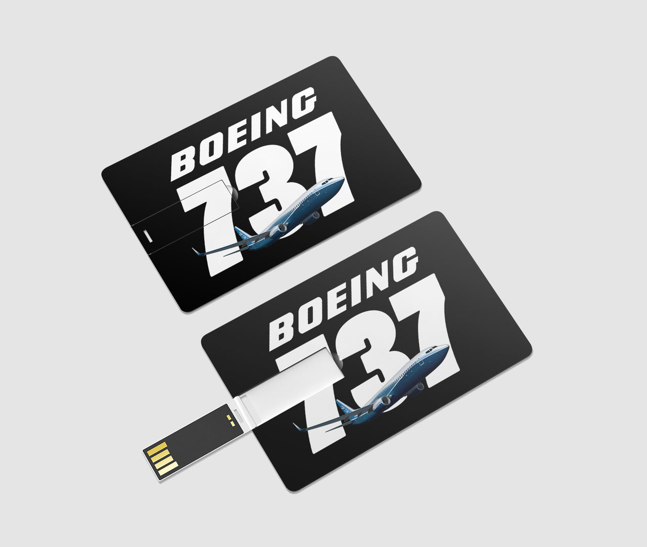 Super Boeing 737+Text Designed USB Cards