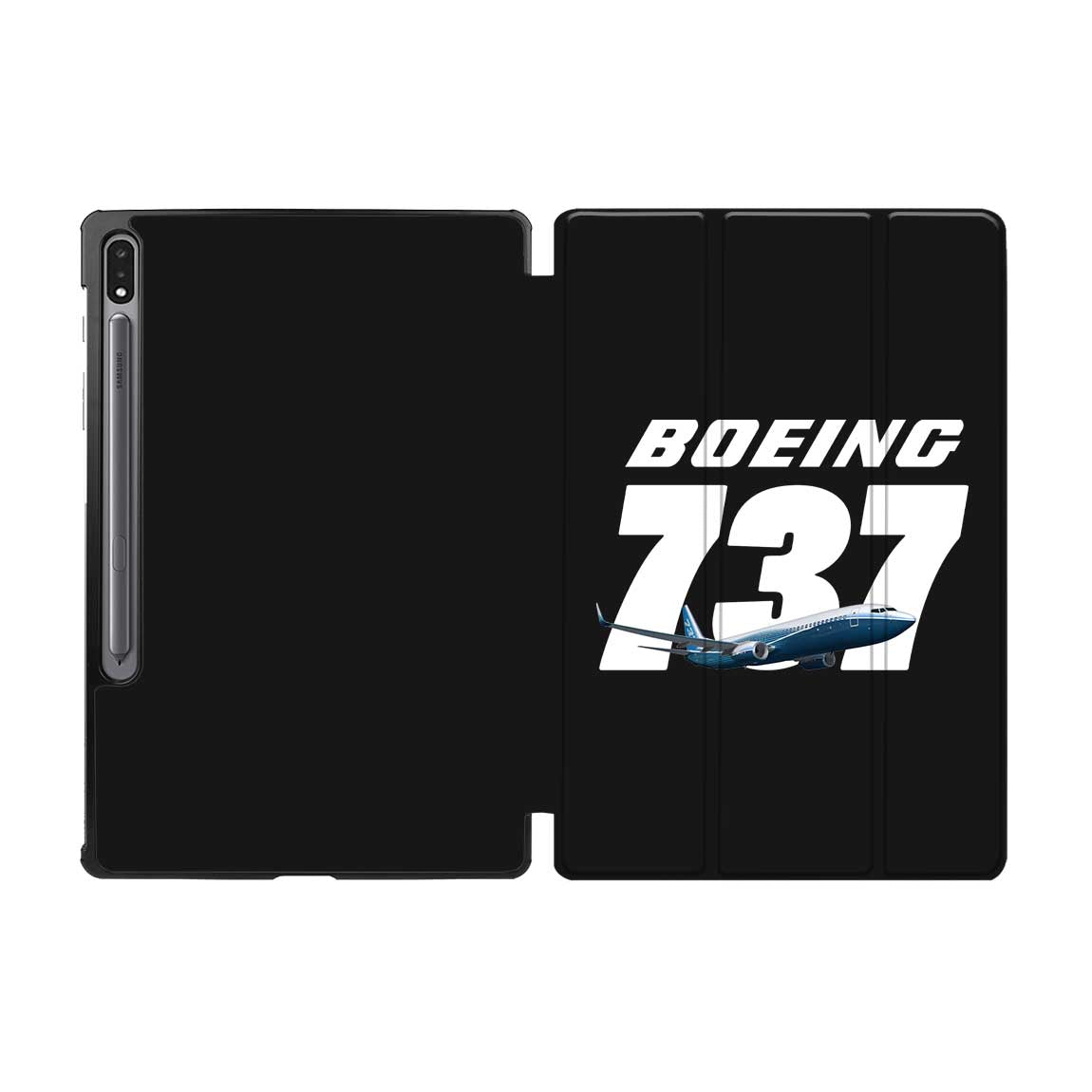 Super Boeing 737+Text Designed Samsung Tablet Cases