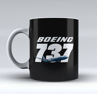 Thumbnail for Super Boeing 737+Text Designed Mugs
