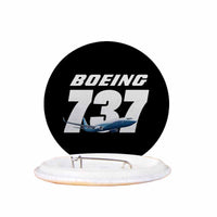 Thumbnail for Super Boeing 737+Text Designed Pins