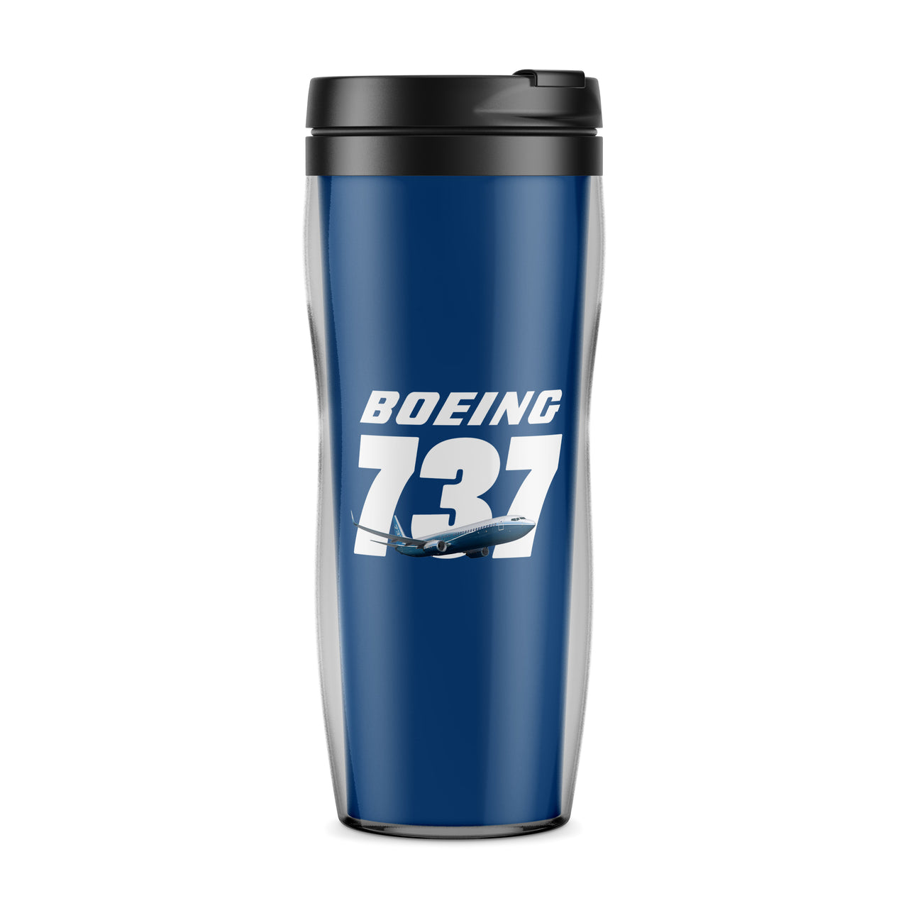 Super Boeing 737+Text Designed Travel Mugs