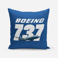 Thumbnail for Super Boeing 737+Text Designed Pillows