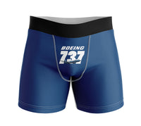 Thumbnail for Super Boeing 737+Text Designed Men Boxers
