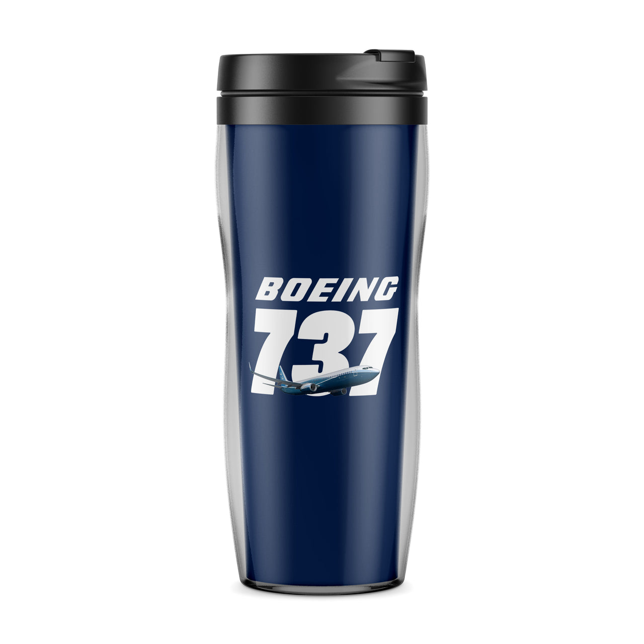 Super Boeing 737+Text Designed Travel Mugs
