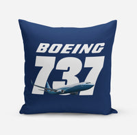 Thumbnail for Super Boeing 737+Text Designed Pillows