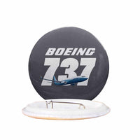 Thumbnail for Super Boeing 737+Text Designed Pins