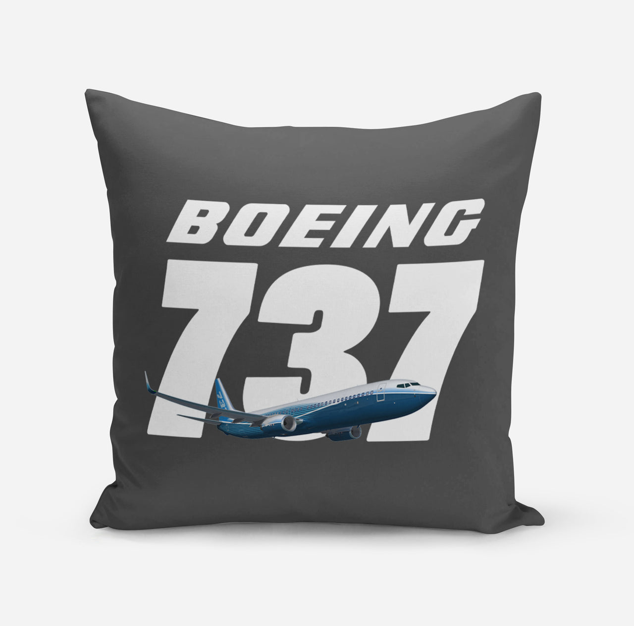 Super Boeing 737+Text Designed Pillows