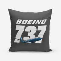 Thumbnail for Super Boeing 737+Text Designed Pillows
