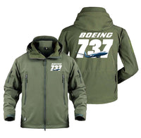 Thumbnail for Super Boeing 737+Text Designed Military Jackets (Customizable)