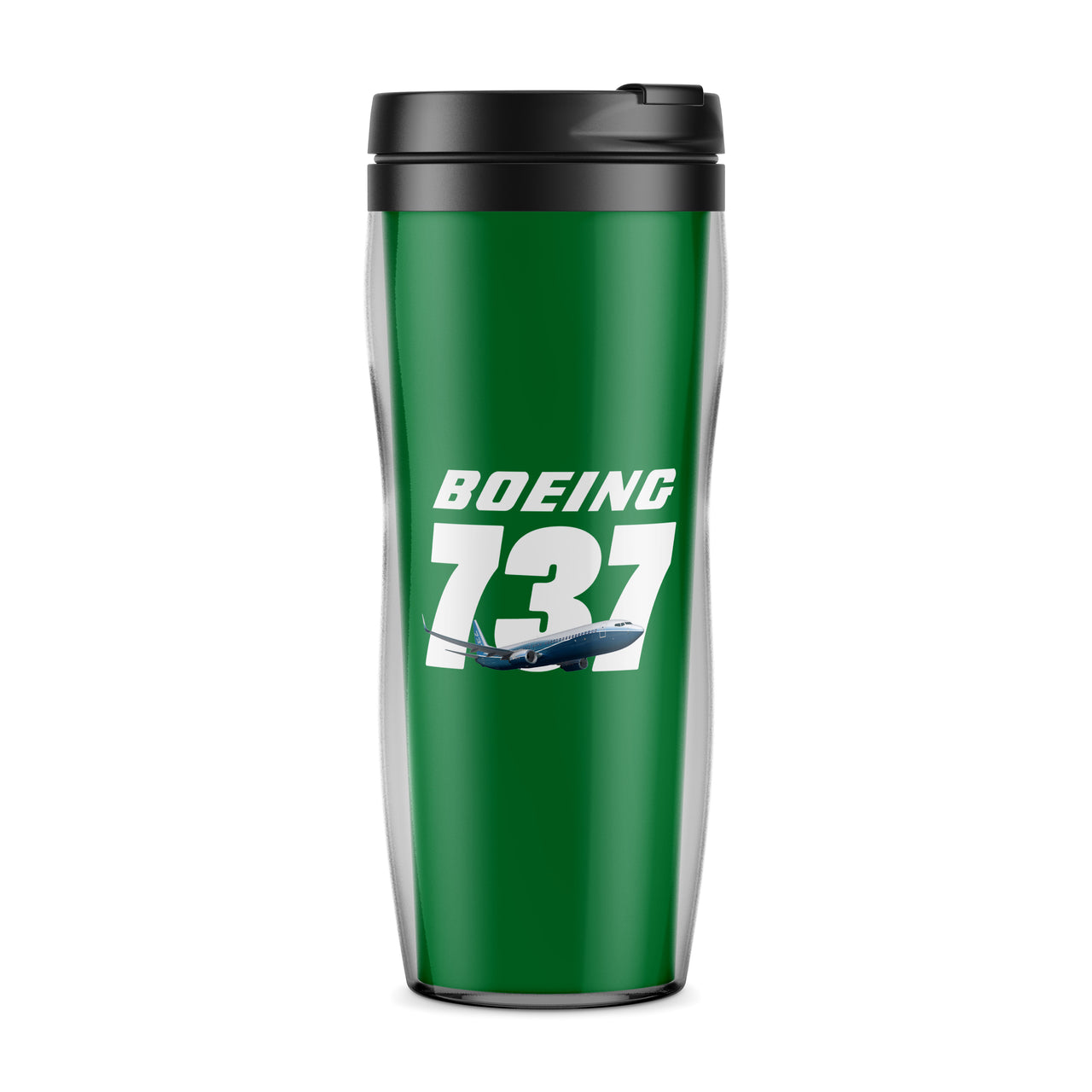 Super Boeing 737+Text Designed Travel Mugs