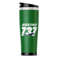 Thumbnail for Super Boeing 737+Text Designed Travel Mugs