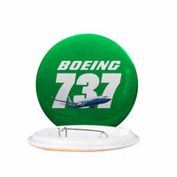 Thumbnail for Super Boeing 737+Text Designed Pins