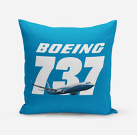 Thumbnail for Super Boeing 737+Text Designed Pillows