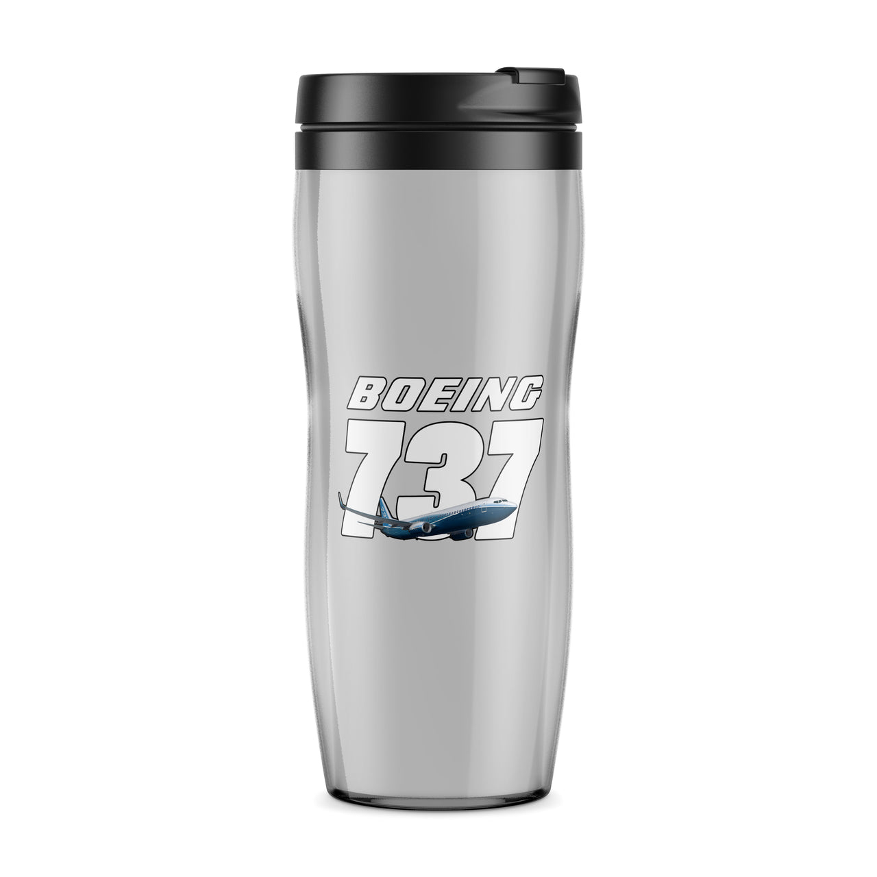 Super Boeing 737+Text Designed Travel Mugs