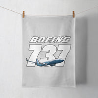 Thumbnail for Super Boeing 737+Text Designed Towels