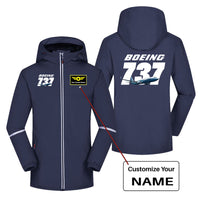 Thumbnail for Super Boeing 737+Text Designed Rain Coats & Jackets