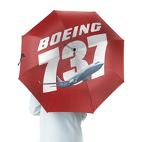 Thumbnail for Super Boeing 737+Text Designed Umbrella