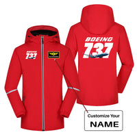 Thumbnail for Super Boeing 737+Text Designed Rain Coats & Jackets