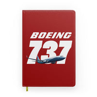 Thumbnail for Super Boeing 737+Text Designed Notebooks