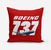 Thumbnail for Super Boeing 737+Text Designed Pillows
