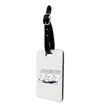 Thumbnail for Super Boeing 737+Text Designed Luggage Tag