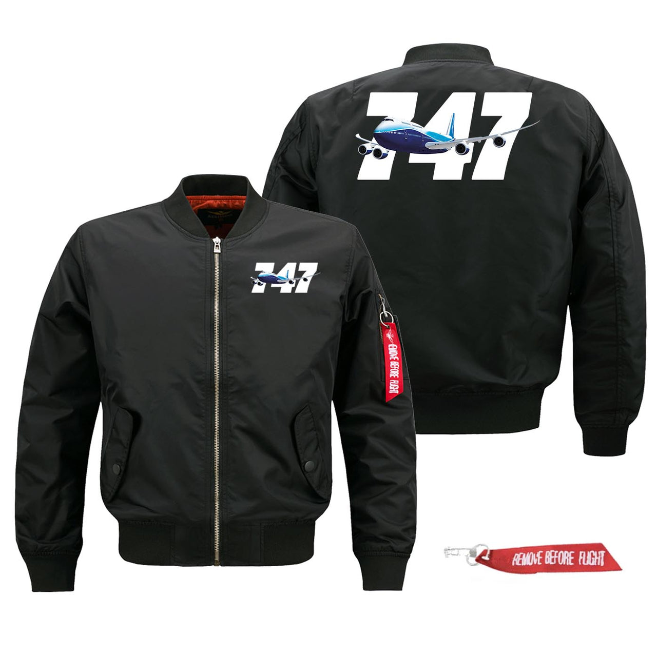 Super Boeing 747 Designed Pilot Jackets (Customizable)