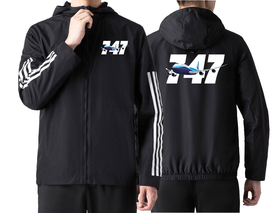 Super Boeing 747 Designed Sport Style Jackets