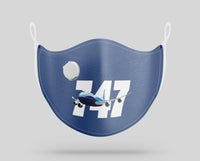 Thumbnail for Super Boeing 747 Designed Face Masks