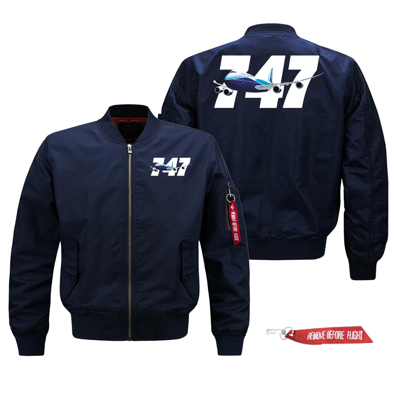Super Boeing 747 Designed Pilot Jackets (Customizable)