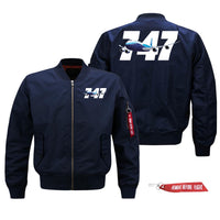 Thumbnail for Super Boeing 747 Designed Pilot Jackets (Customizable)