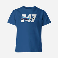 Thumbnail for Super Boeing 747 Designed Children T-Shirts