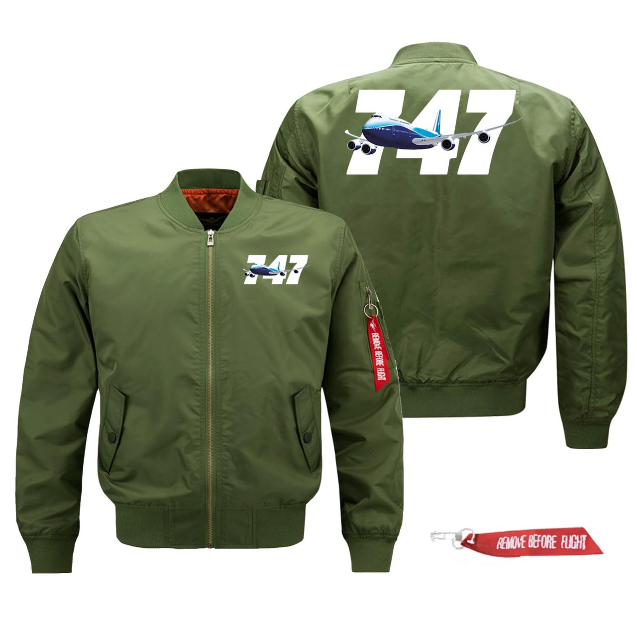 Super Boeing 747 Designed Pilot Jackets (Customizable)