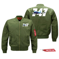 Thumbnail for Super Boeing 747 Designed Pilot Jackets (Customizable)