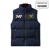 Thumbnail for Super Boeing 747 Intercontinental Designed Puffy Vests
