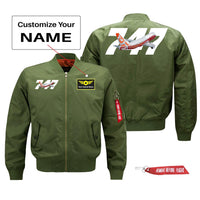 Thumbnail for Super Boeing 747-800 Intercontinental Designed Pilot Jackets (Customizable)