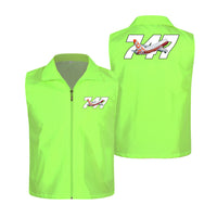 Thumbnail for Super Boeing 747 Intercontinental Designed Thin Style Vests