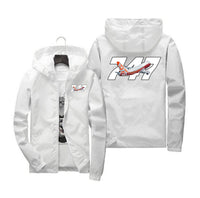 Thumbnail for Super Boeing 747 Intercontinental Designed Windbreaker Jackets
