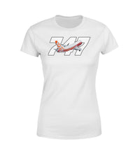 Thumbnail for Super Boeing 747 Intercontinental Designed Women T-Shirts