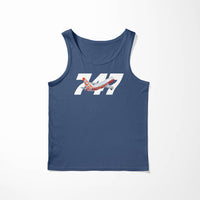 Thumbnail for Super Boeing 747 Intercontinental Designed Tank Tops