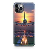 Thumbnail for Super Airbus A380 Landing During Sunset Printed iPhone Cases