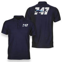Thumbnail for Super Boeing 747 Designed Double Side Polo T-Shirts