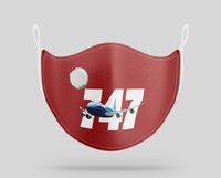 Thumbnail for Super Boeing 747 Designed Face Masks