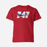 Thumbnail for Super Boeing 747 Designed Children T-Shirts