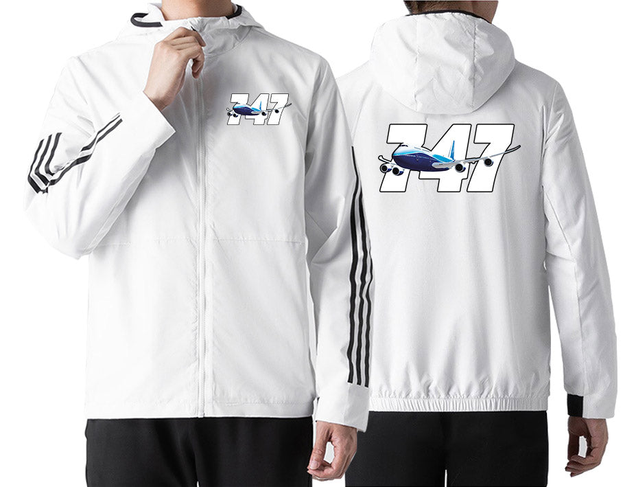 Super Boeing 747 Designed Sport Style Jackets