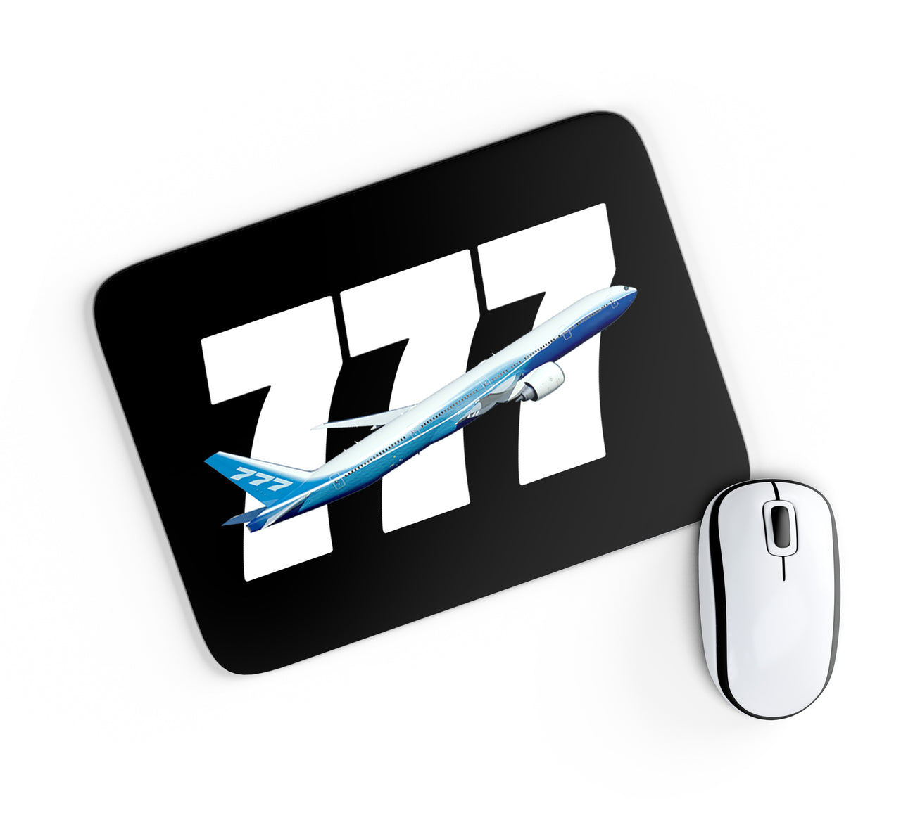 Super Boeing 777 Designed Mouse Pads